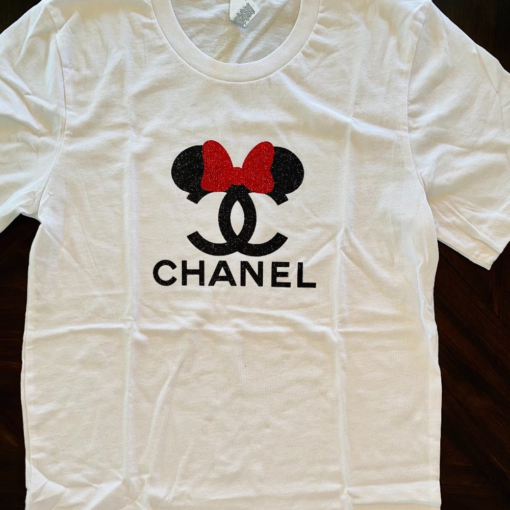 "Chanel" Minnie Mouse T-Shirt